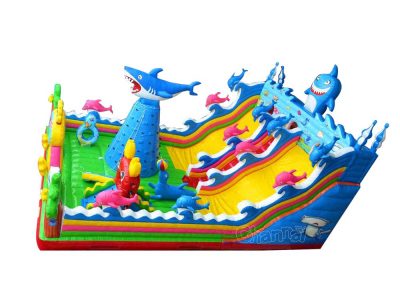 ocean theme inflatable funcity