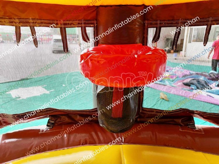 inflatable basketball hoop