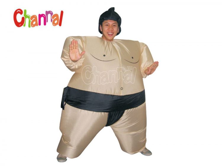funny fat inflatable sumo costume for wholesale
