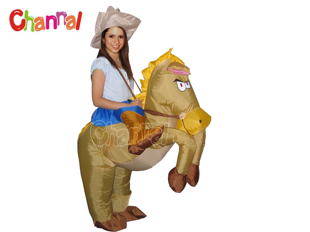 Inflatable Horse Costume Channal Inflatables
