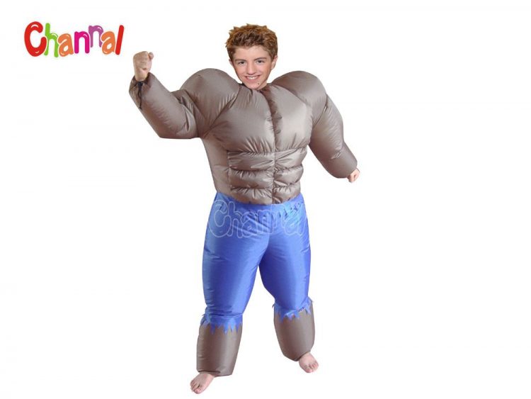 inflatable muscle costume, inflatable the hulk costume