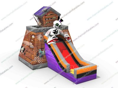 skeleton inflatable combo