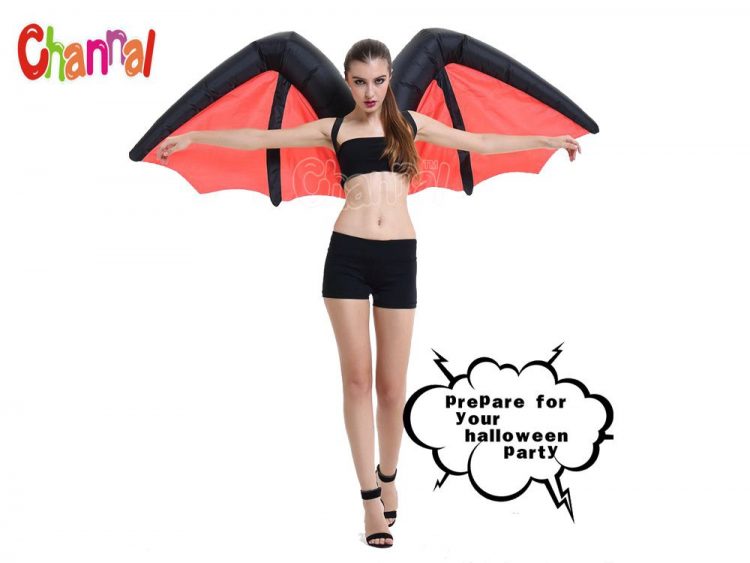 inflatable vampire wings costume