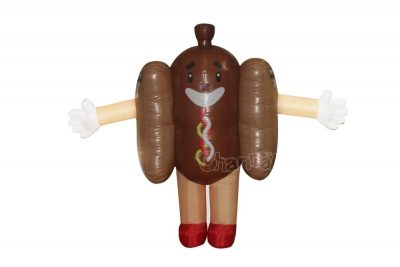 inflatable hot dog costume