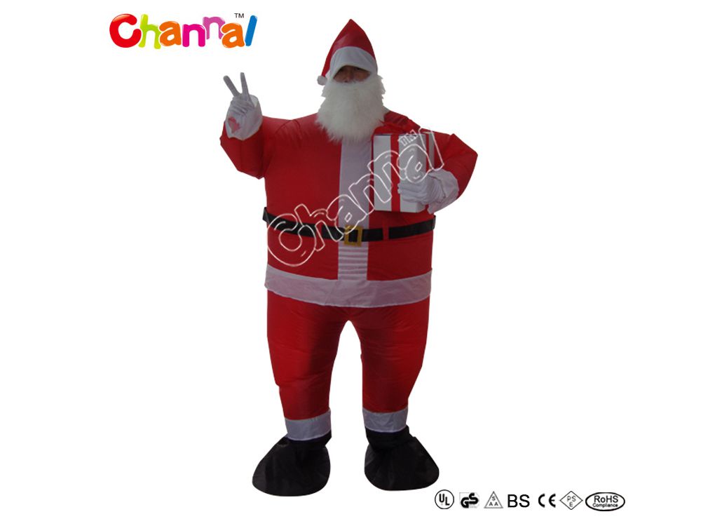 Wholesale Blow Up Santa Costume Channal Inflatables
