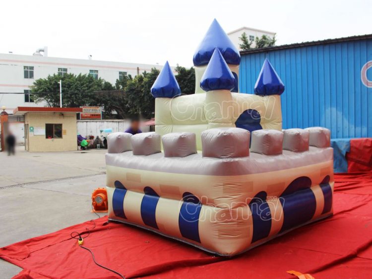 blow up castle decor model