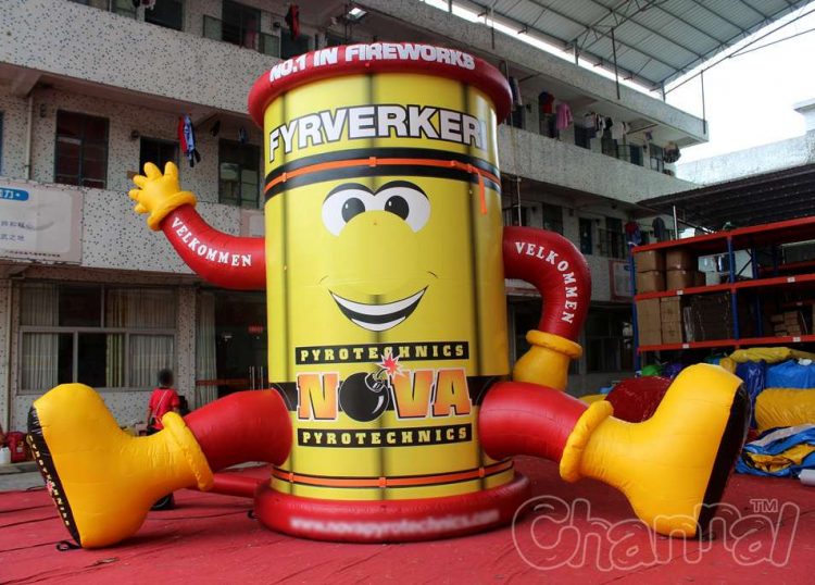 giant advertising inflatable firecracker decoration