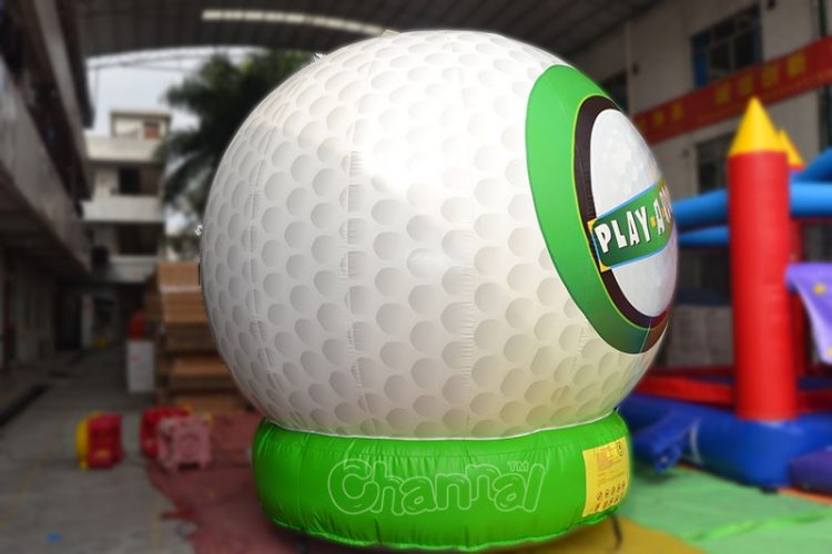 large inflatable golf ball