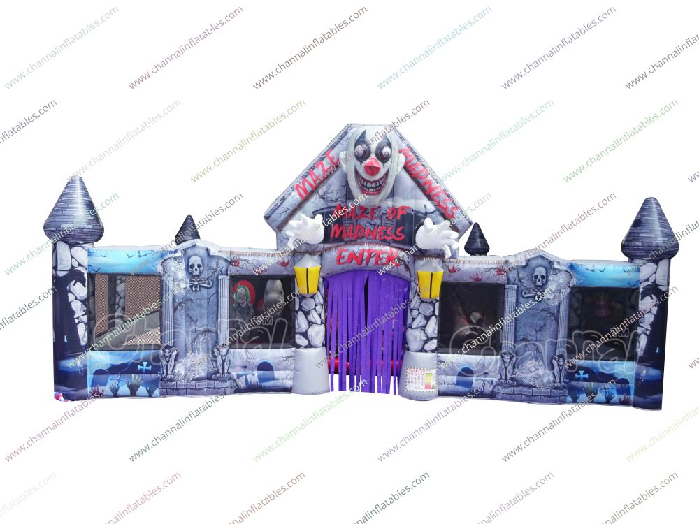 Madness Inflatable Maze Channal Inflatables