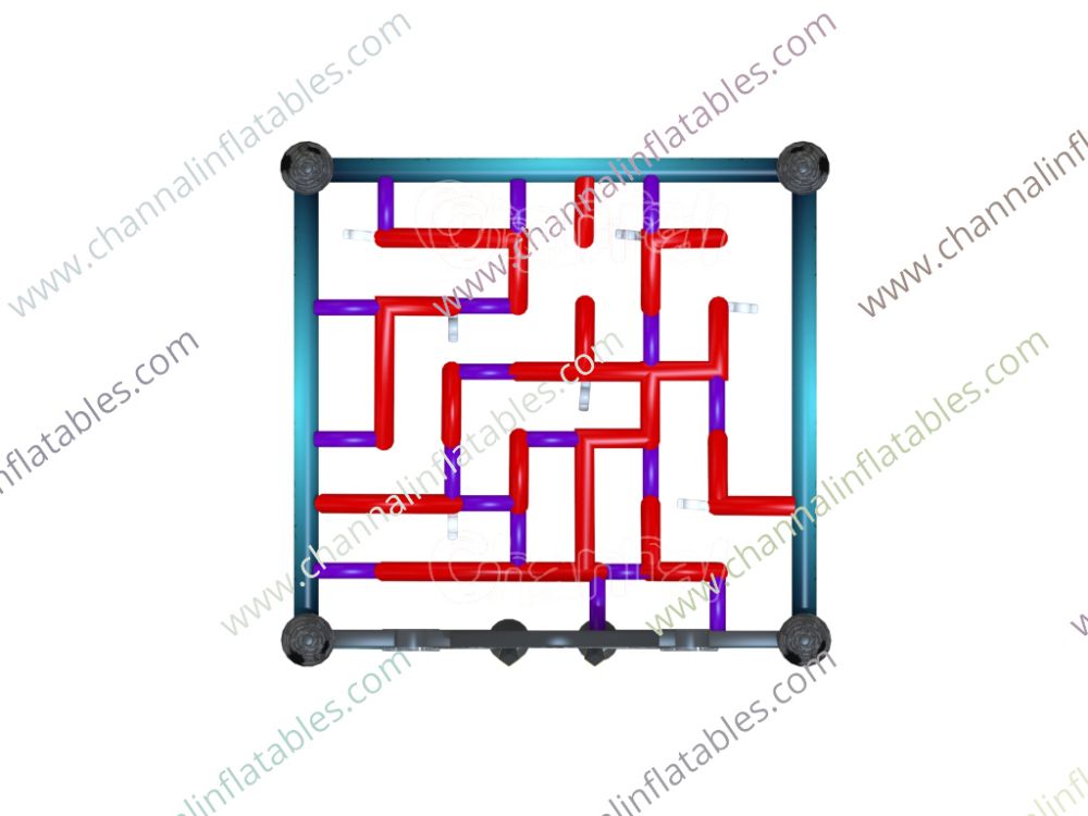Inflatable Zombie Maze Channal Inflatables