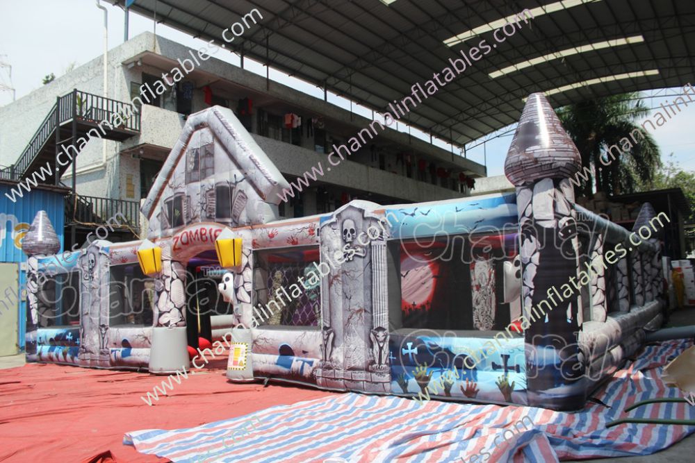 Inflatable Zombie Maze Channal Inflatables