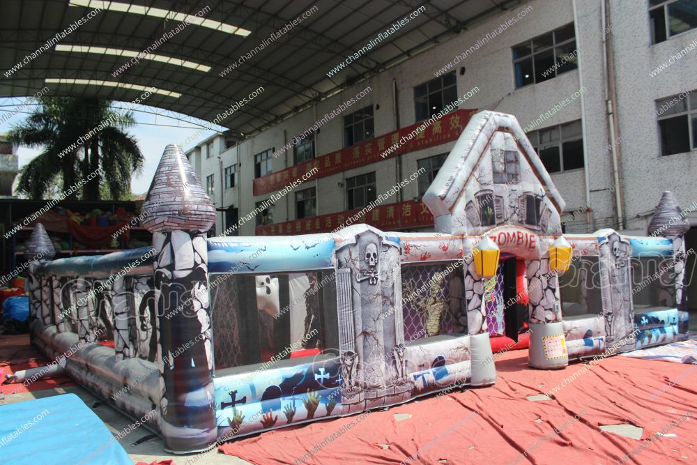 Inflatable Zombie Maze Channal Inflatables