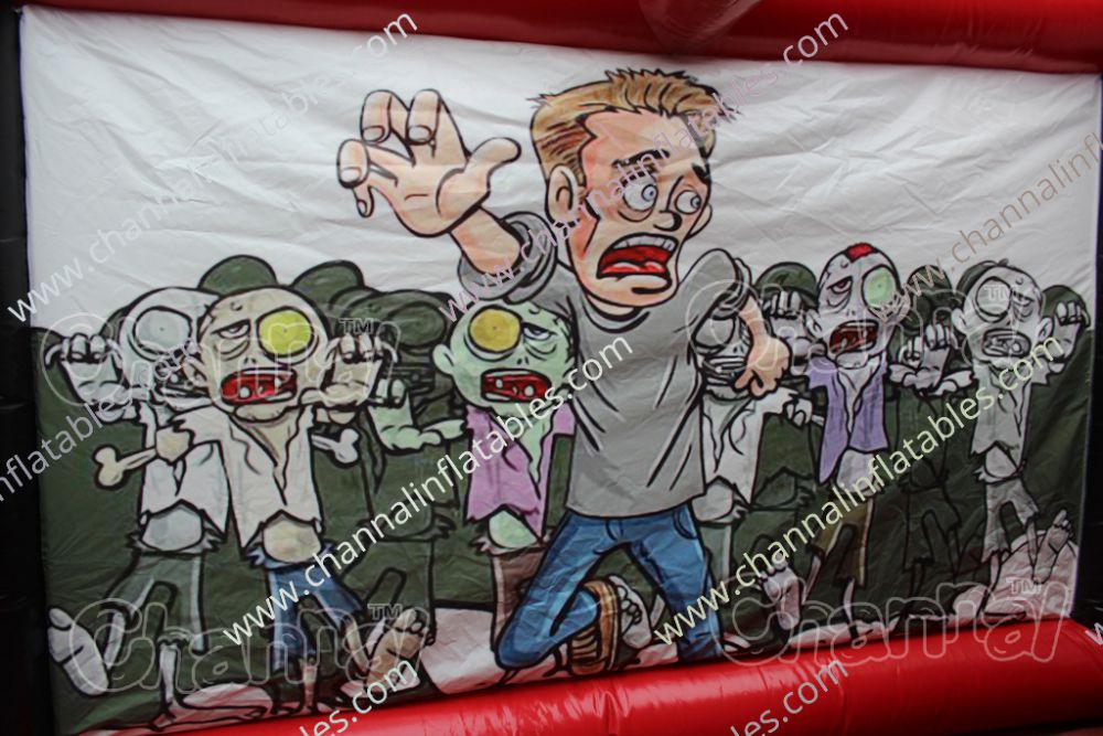 Inflatable Zombie Maze Channal Inflatables