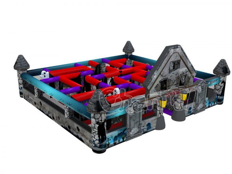 Inflatable Zombie Maze Channal Inflatables
