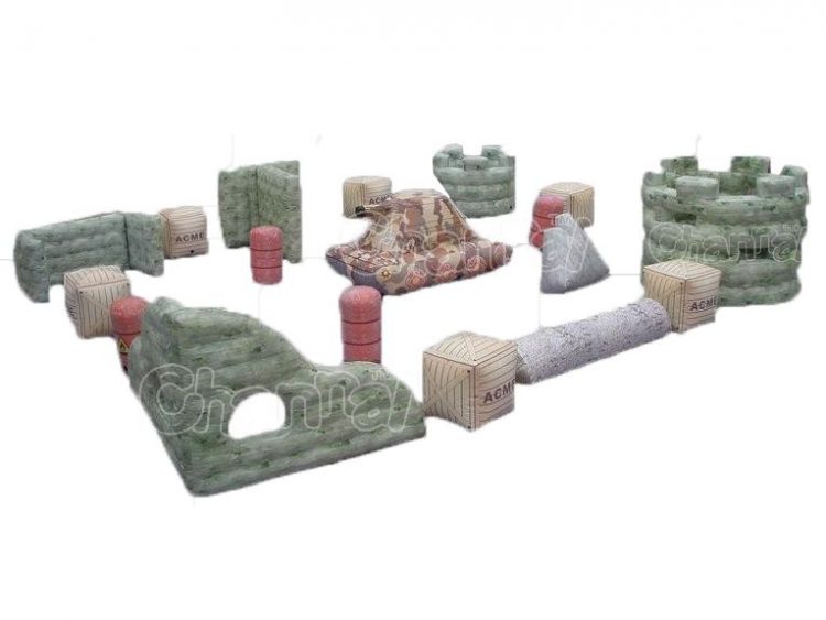 inflatable battle bunker set for sale