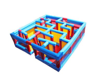 small inflatable maze for little kids