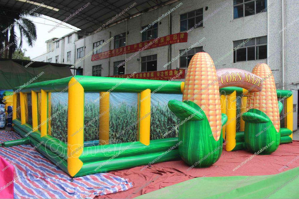 Lifelike Corn Maze Channal Inflatables