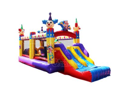 clown kids obstacle course