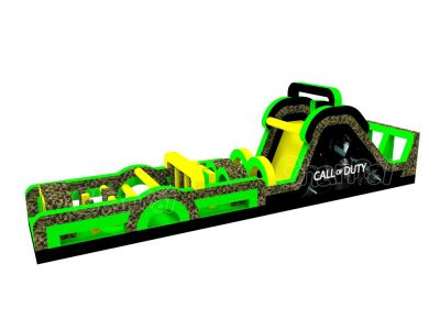 call of duty inflatable obstacle course