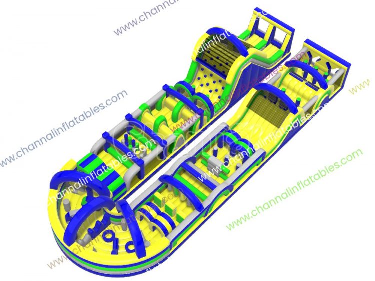u turn inflatable obstacle course