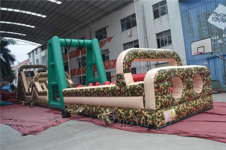 army inflatable obstacle course