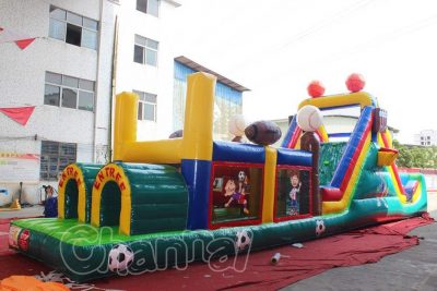 sports teen inflatable obstacle course
