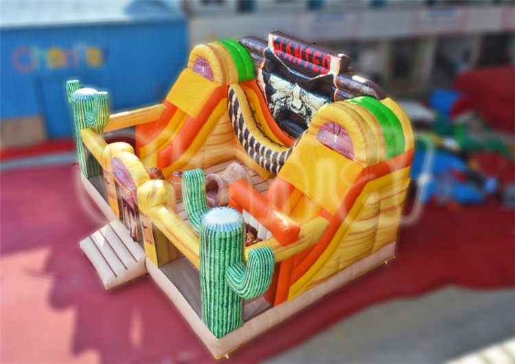 west wanted inflatable playground