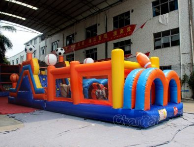 sports inflatable obstacle course