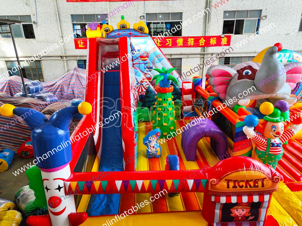 Circus Inflatable Park Channal Inflatables