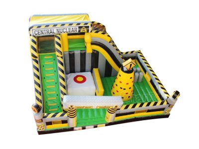 nuclear zone inflatable playground for sale