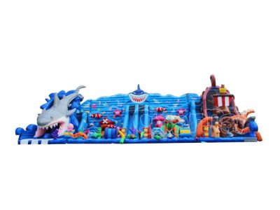giant ocean world inflatable playground