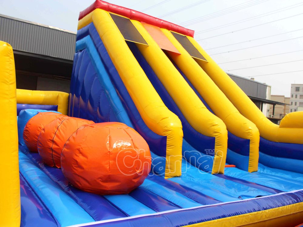Jump & Slide Large Playground Channal Inflatables