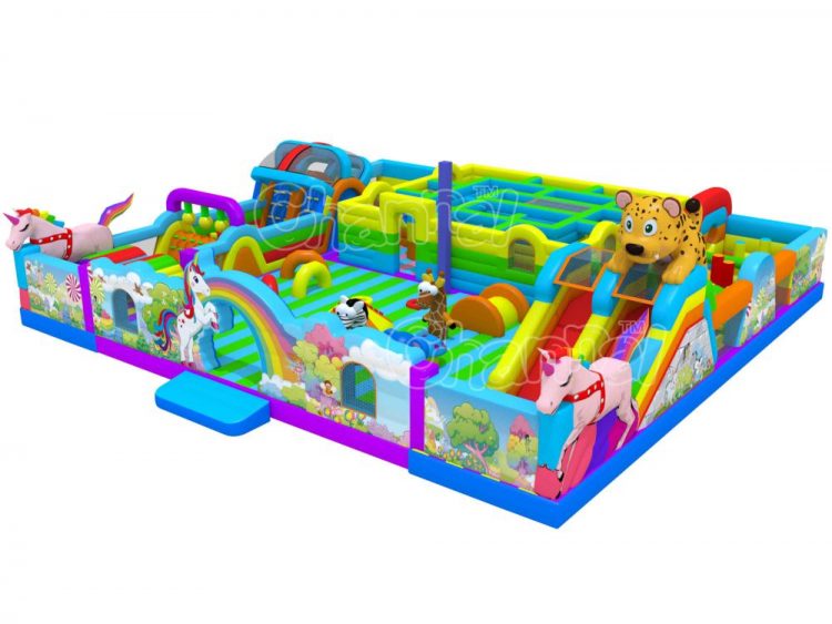 animal inflatable park