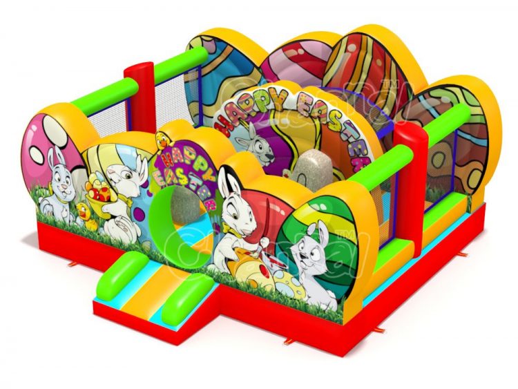 easter inflatable playground