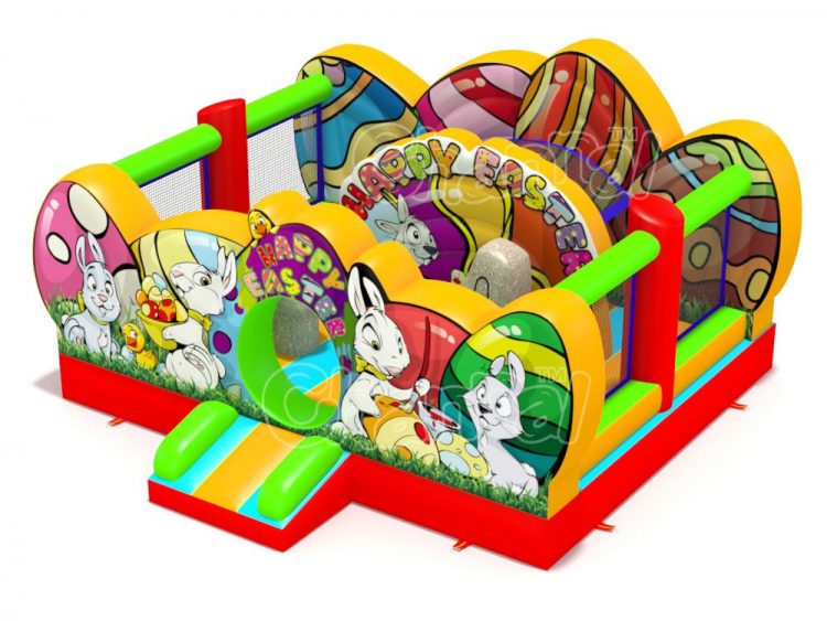 easter inflatable playground