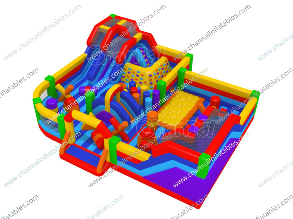 Large Inflatable Playground Channal Inflatables