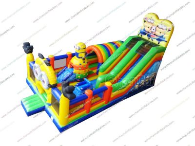 minions inflatable playground