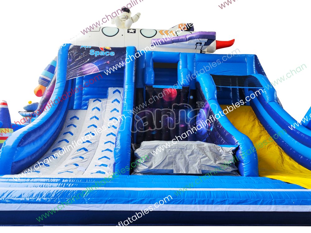 Large Outer Space Inflatable Playground Channal Inflatables