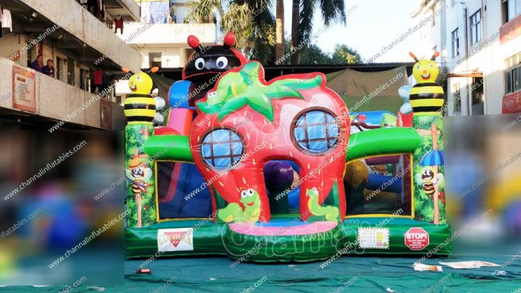 inflatable strawberry entrance