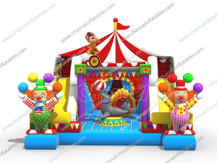 circus inflatable playground