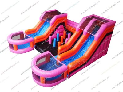water slide inflatable playground
