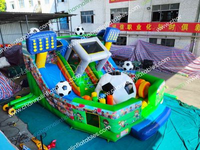 football competition inflatable playground