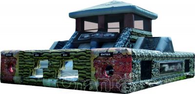 black ops inflatable obstacle course
