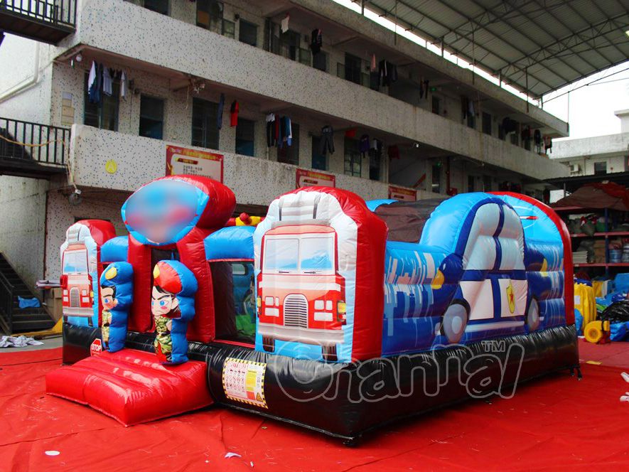 Rescue Squad Inflatable Toddler Playground - Channal Inflatables