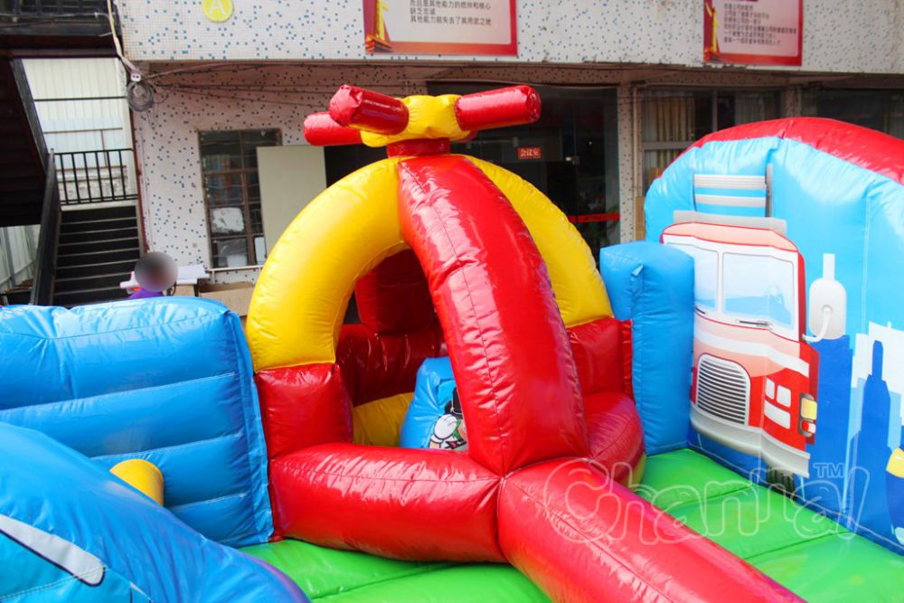 Rescue Squad Inflatable Toddler Playground - Channal Inflatables