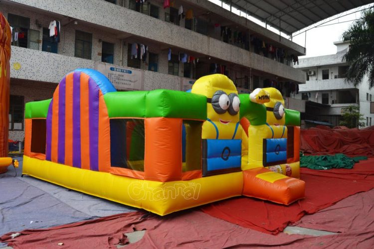 minion inflatable playground for small kids