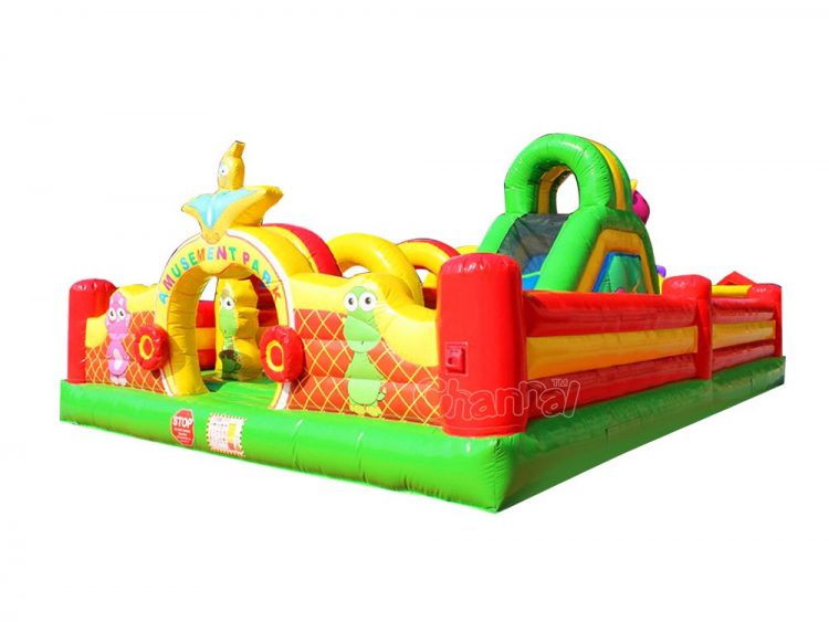 little kids inflatable amusement park playground