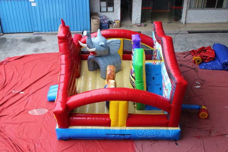 circus big top inflatable playground