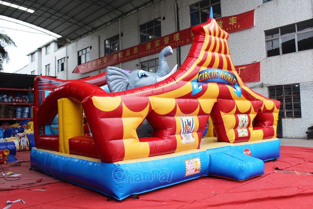 Circus Big Top Inflatable Playground Channal Inflatables