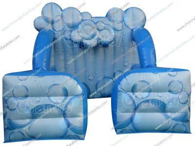 bubble inflatable foam pit